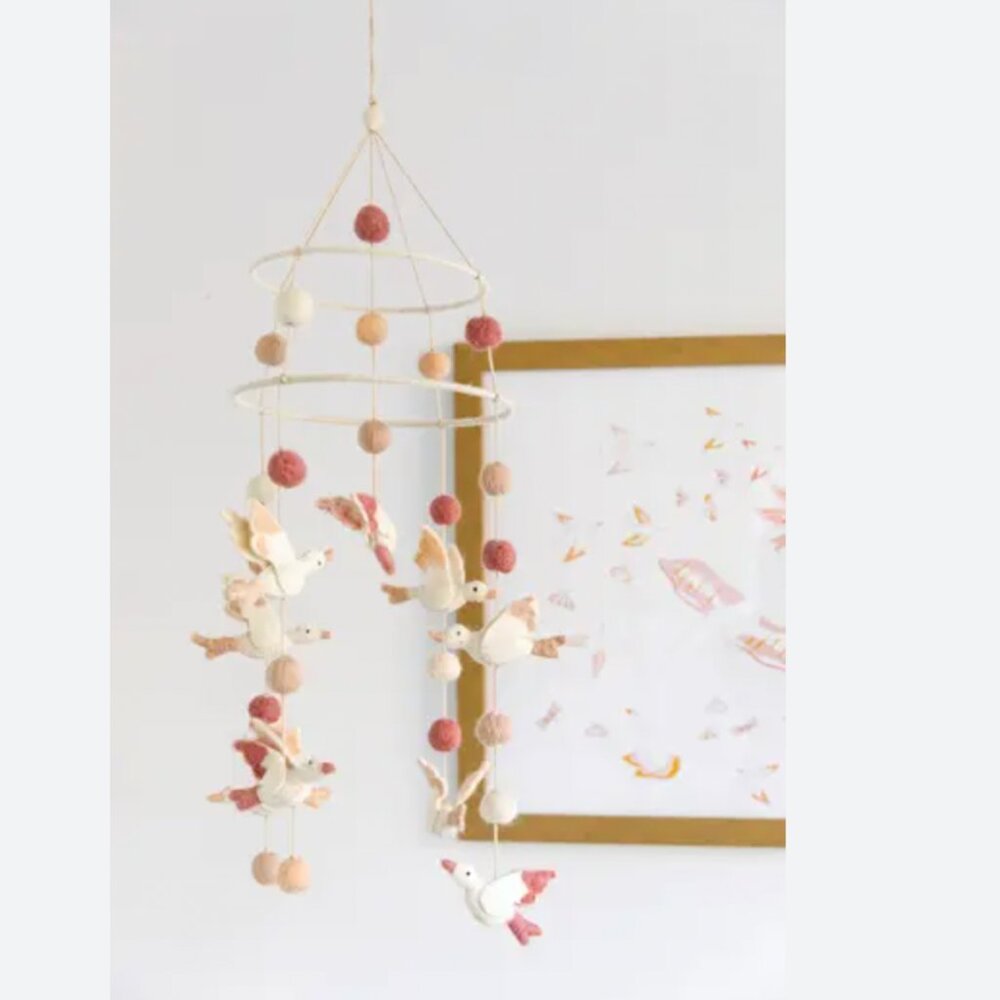 Pehr Birds of a Feather Mobile for Nursery